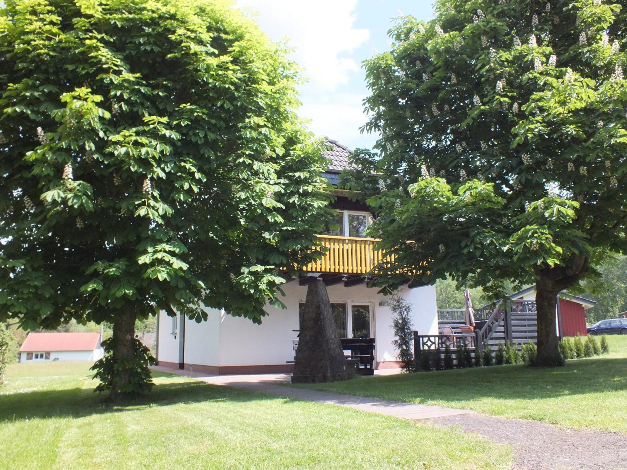Ferienhaus Moni Mit 2 Separaten Wohnungen Am Silbersee Frielendorf Exterior photo